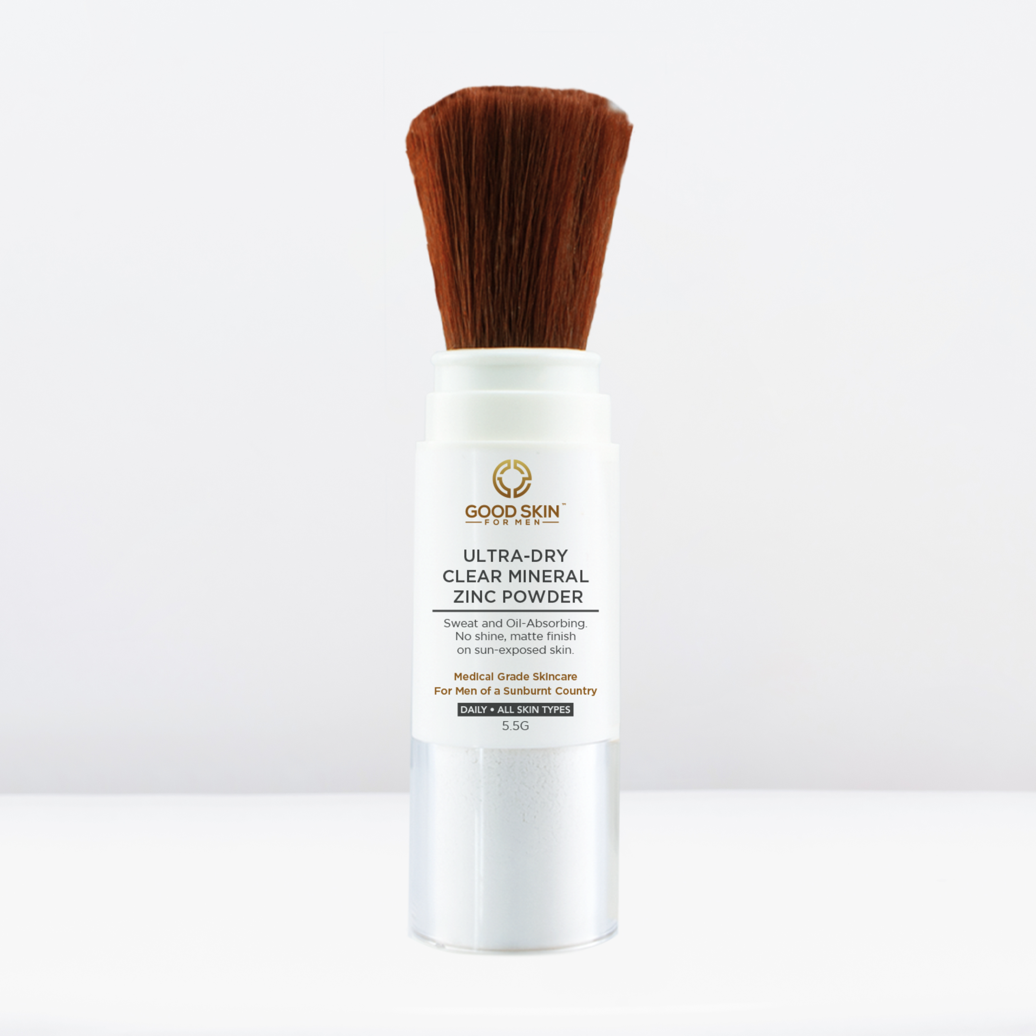 Ultra-Dry Clear Mineral Zinc Powder – Good Skin For Men